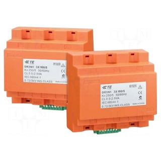 Current transformer | Iin: 100A | Iout: 5A | for DIN rail mounting