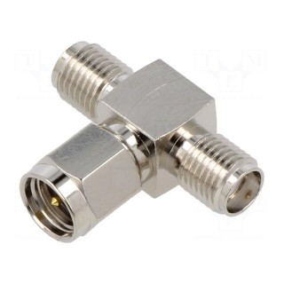 Adapter | SMA socket x2,SMA plug | 6GHz | 50Ω | Contacts: brass
