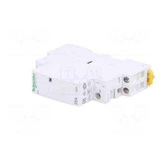 Contactor: 1-pole installation | NO | 230÷240VAC | 25A | DIN | ICT | 500V