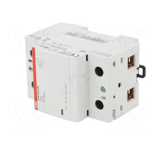 Contactor: 2-pole installation | 100A | 230VAC,230VDC | NO x2