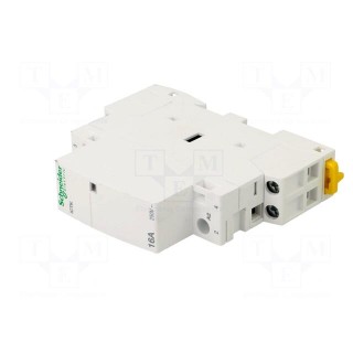 Contactor: 2-pole installation | 16A | 230÷240VAC | NO x2 | IP20 | 500V