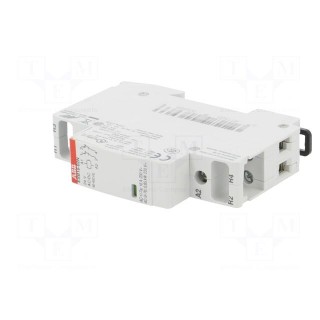 Contactor: 2-pole installation | NC x2 | 24VAC | 24VDC | 16A | DIN | ESB