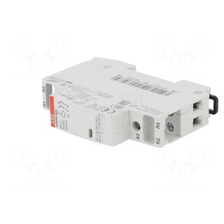 Contactor: 2-pole installation | NC x2 | 230VAC | 230VDC | 20A | DIN