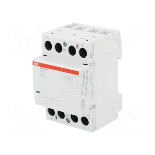Contactor: 2-pole installation | 40A | 230VAC,230VDC | NO x2