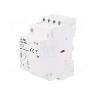 Contactor: 3-pole installation | 25A | 230VAC | NO x3 | -5÷60°C