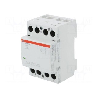 Contactor: 3-pole installation | 63A | 230VAC,230VDC | NO x3