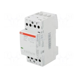 Contactor: 4-pole installation | 25A | 230÷240VAC,230÷240VDC