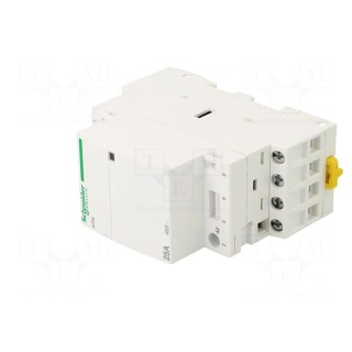 Contactor: 4-pole installation | 25A | 230÷240VAC | NO x4 | IP20 | 500V