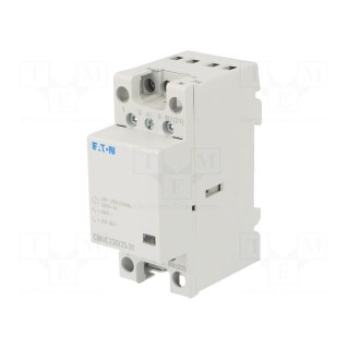 Contactor: 4-pole installation | 25A | 230VAC,230VDC | NC + NO x3