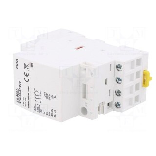 Contactor: 4-pole installation | 25A | 24VAC,24VDC | NC + NO x3