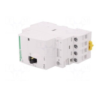 Contactor: 4-pole installation | 25A | 24VAC | NO x4 | IP20 | -5÷60°C