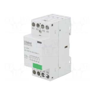 Contactor: 4-pole installation | 32A | 24VAC,24VDC | NC x4