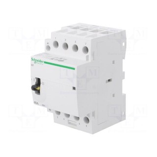 Contactor: 4-pole installation | 40A | 220÷240VAC | NO x4 | IP20 | 500V
