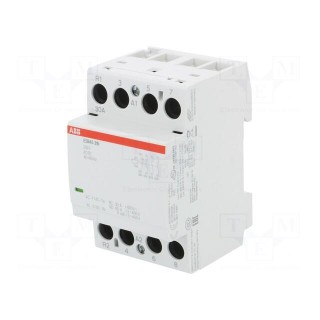 Contactor: 4-pole installation | NC + NO x3 | 230VAC | 230VDC | 40A