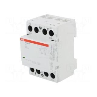 Contactor: 4-pole installation | NC x2 + NO x2 | 24VAC | 24VDC | 40A