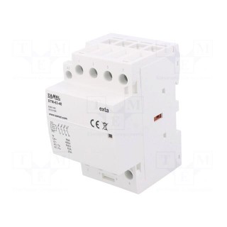 Contactor: 4-pole installation | 63A | 230VAC | NO x4 | -5÷60°C