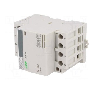 Contactor: 4-pole installation | NO x4 | 230VAC | 63A | DIN
