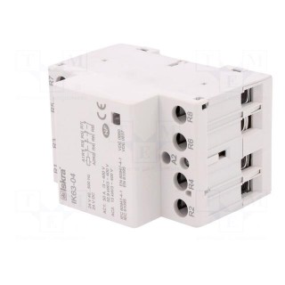 Contactor: 4-pole installation | 63A | 24VAC,24VDC | NC x4