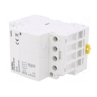 Contactor: 4-pole installation | 63A | 24VAC,24VDC | NO x4 | -5÷60°C