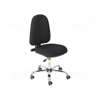 Chair | ESD | Seat dim: 460x430mm | Back dim: 440x510mm | 480÷610mm
