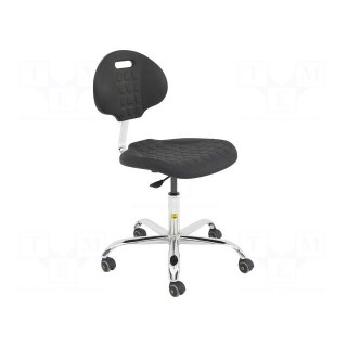Chair | ESD | Seat dim: 470x440mm | Back dim: 420x320mm | 460÷590mm