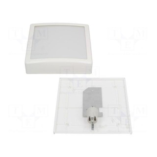Lamp: lighting fixture | IRYS | polycarbonate | E27 | IP44 | Body: white