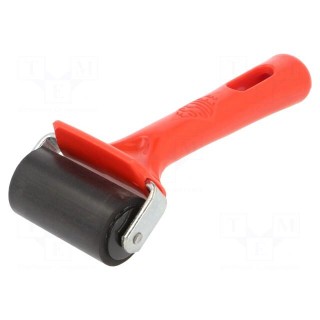 Tool: pressure roller | W: 50mm | soft | rubber | Ø: 36mm