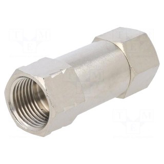 Check valve | Working press: 2÷8bar | nickel plated brass