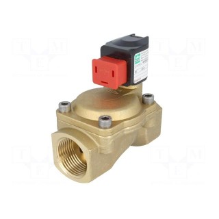 Electromagnetic valve | BSP 1" | 25mm | Pressure: 0.1÷16bar | 230VAC