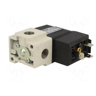 Electromagnetic valve | Pressure: 0÷9bar | Temp: 0÷50°C | Usup: 24VDC