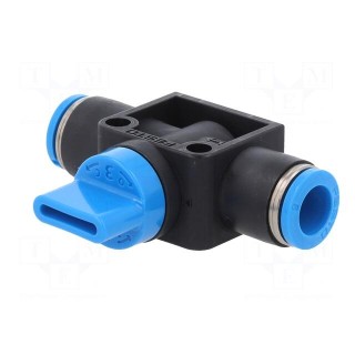 Shutoff valve | -0.95÷10bar | 390l/min | Øout: 8mm | Øin: 8mm | 0÷60°C