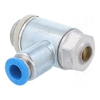 Throttle-check valve | 0.2÷10bar | zinc casting chrome | 400l/min