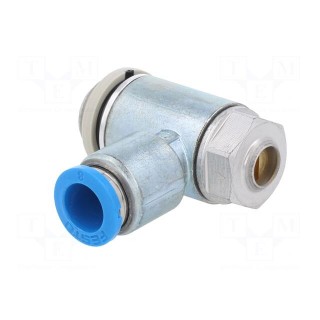 Throttle-check valve | 0.2÷10bar | zinc casting chrome | 475l/min