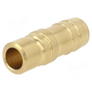 Connector | connector pipe | max.15bar | Enclos.mat: brass | Seal: FPM