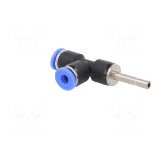 Plug-in distributor | T-tap splitter | -0.95÷15bar | BLUELINE | 4mm