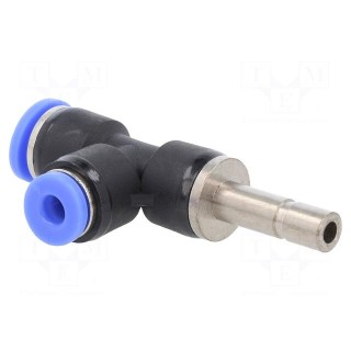 Plug-in distributor | T-tap splitter | -0.95÷15bar | BLUELINE | 6mm