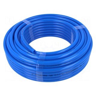 Pneumatic tubing | max.10bar | L: 25m | polyurethane | Economy | blue
