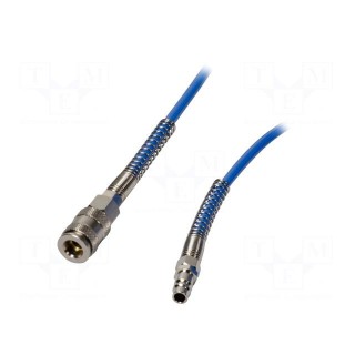 Pneumatic tubing | 12bar | polyurethane | 15m | NW7,2 connector pipe