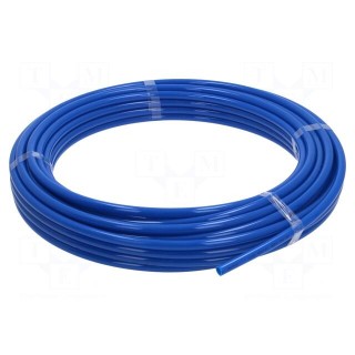 Pneumatic tubing | max.7bar | L: 25m | polyetylene | Economy | blue