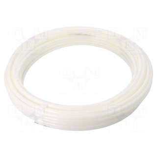 Pneumatic tubing | max.8bar | L: 20m | r bending min: 20mm | white