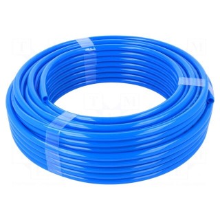 Pneumatic tubing | max.8bar | L: 25m | polyurethane | Economy | blue