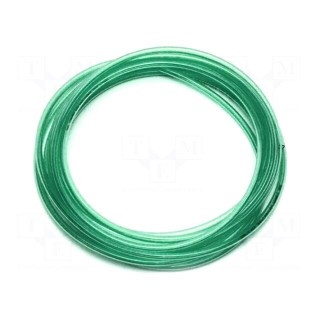 Pneumatic tubing | 15bar | L: 20m | r bending min: 48mm | nylon | green