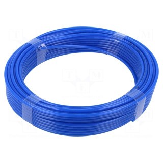 Pneumatic tubing | max.9bar | L: 25m | polyetylene | Economy | blue