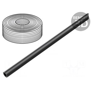 Pneumatic tubing | -0.95÷10bar | PUN-H | Tube in.diam: 5.7mm | black