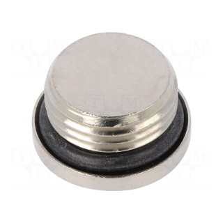 Protection cap | G 1/2" | 50bar | Mat: nickel plated brass
