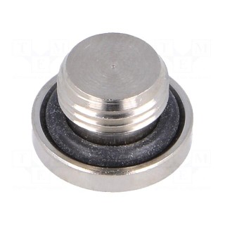 Protection cap | G 1/8" | 150bar | Mat: nickel plated brass