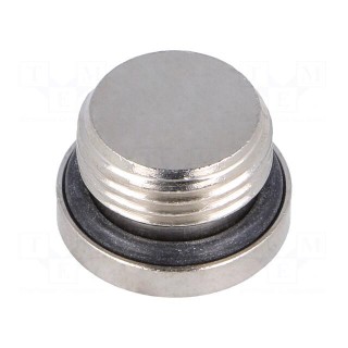 Protection cap | G 3/8" | 75bar | Mat: nickel plated brass