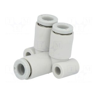 Push-in fitting | angled 90° | -1÷10bar | Mat: polypropylene