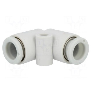 Push-in fitting | angled 90° | -1÷10bar | Mat: polypropylene