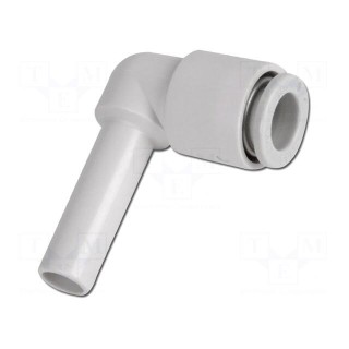 Push-in fitting | angled 90° | -1÷10bar | polypropylene | 30.2mm